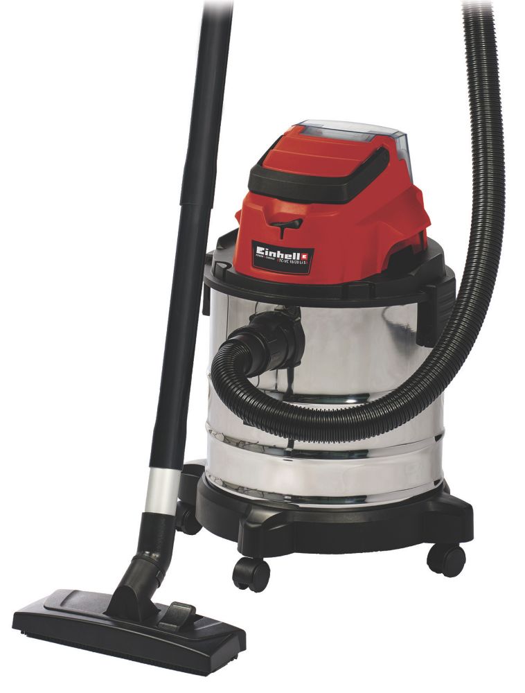 Image of Einhell TC-VC 18/20 Li S-Solo 18V Li-Ion Power X-Change Cordless Wet/Dry Vacuum Cleaner - Bare 