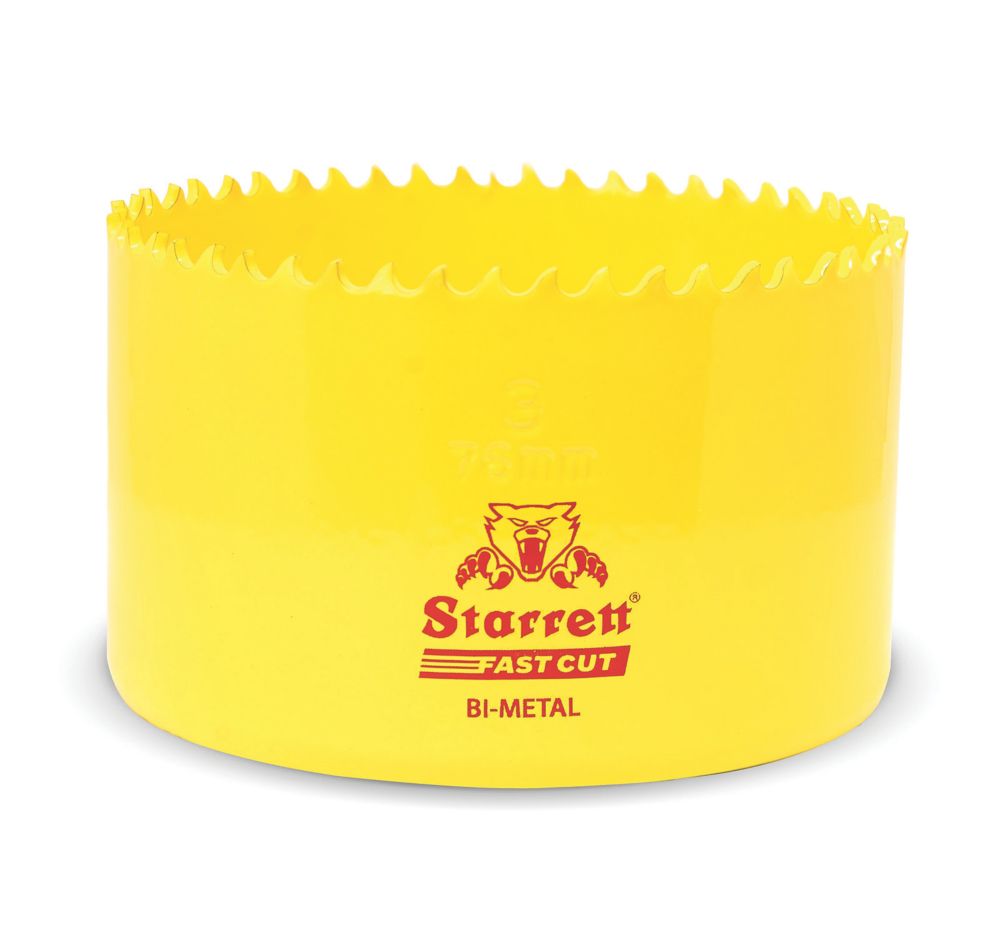 Image of Starrett FCH0300 Bi-Metal Fast Cut Holesaw 76mm 