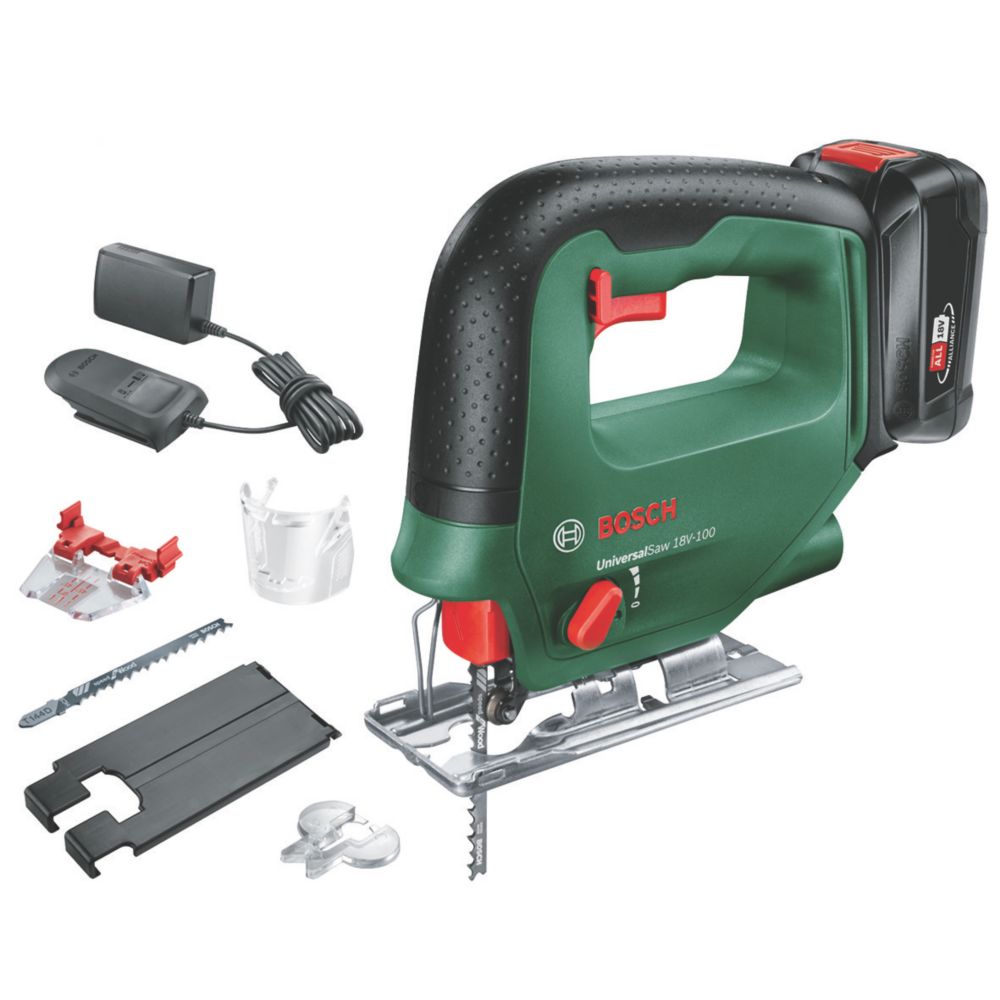 Image of Bosch UniversalSaw 18V-100 18V 1 x 2.5Ah Li-Ion Power for All Cordless Jigsaw 