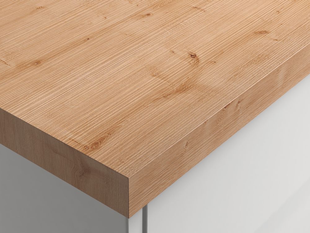 Image of Wilsonart Mountain Oak Laminate Worktop 3000mm x 600mm x 38mm 