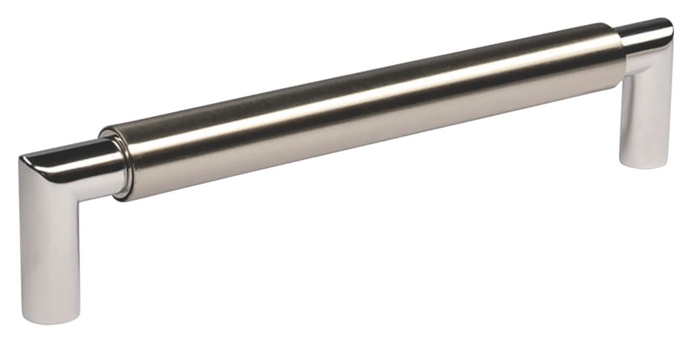 Image of Siro Straight Door Pull Handle Polished / Satin Chrome 160mm 