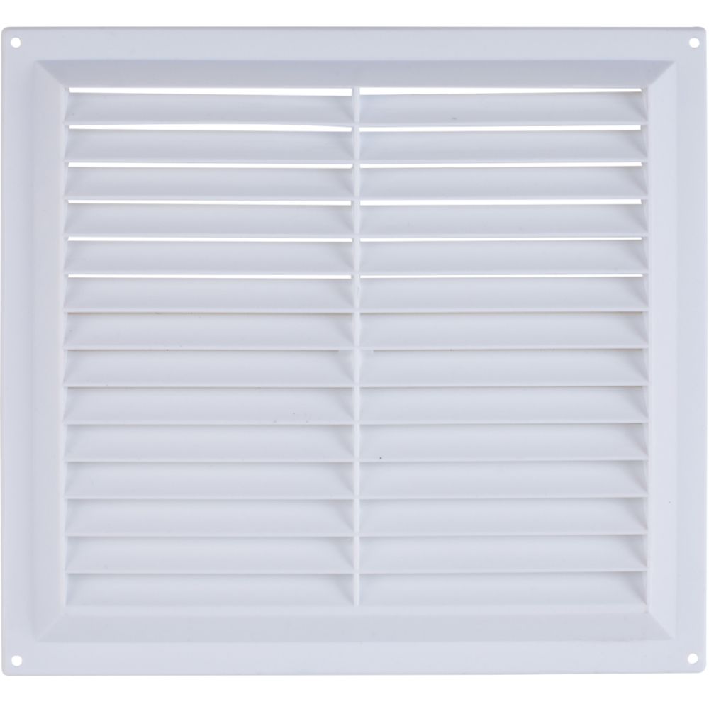 Image of Map Vent Gas Louvre Vent White 229mm x 229mm 