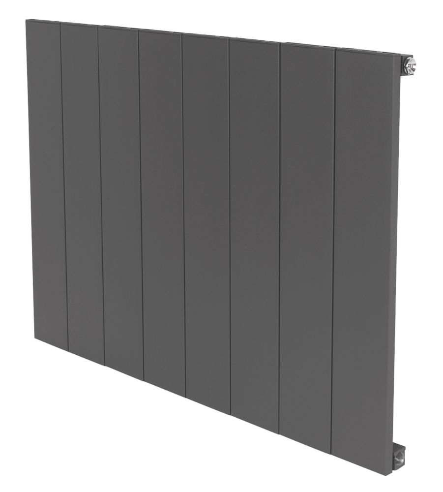 Image of Towelrads Ascot Energy Efficient Aluminium Designer Radiator 600m x 817mm Anthracite 1985BTU 