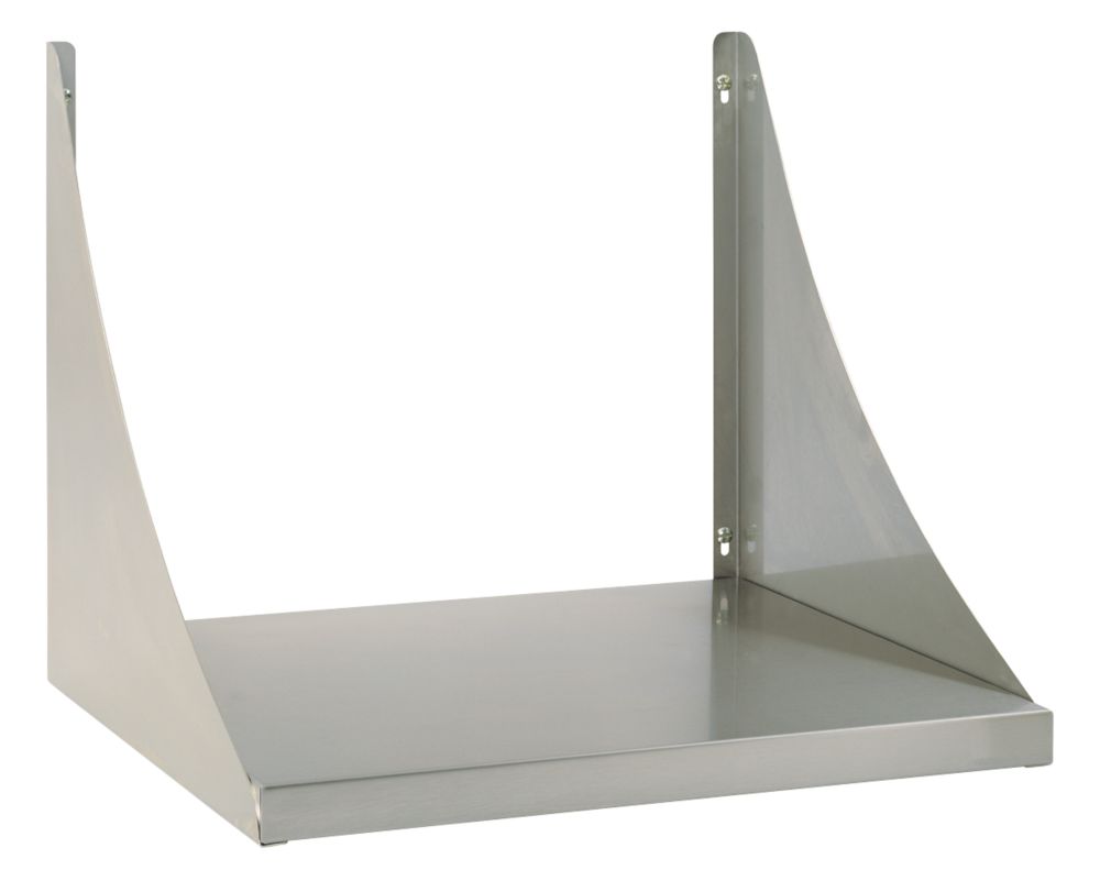 Image of Stainless Steel Microwave Shelf 600mm x 500mm x 500mm 