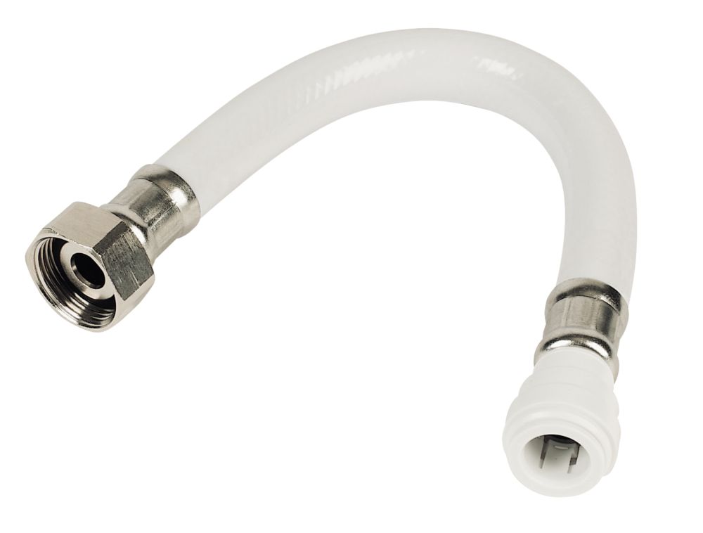 Image of JG Speedfit Flex Tap Connector 15mm x 1/2" x 300mm 2 Pack 