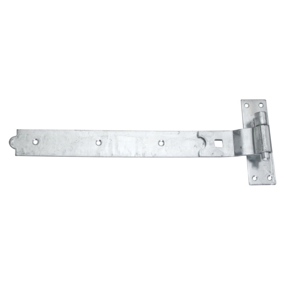 Image of Smith & Locke Self-Colour Gate Hinge Cranked Hook & Band 40mm x 350mm x 135mm 
