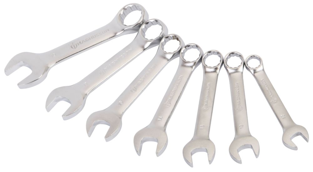 Image of Magnusson Combination Spanner Set 7 Pieces 