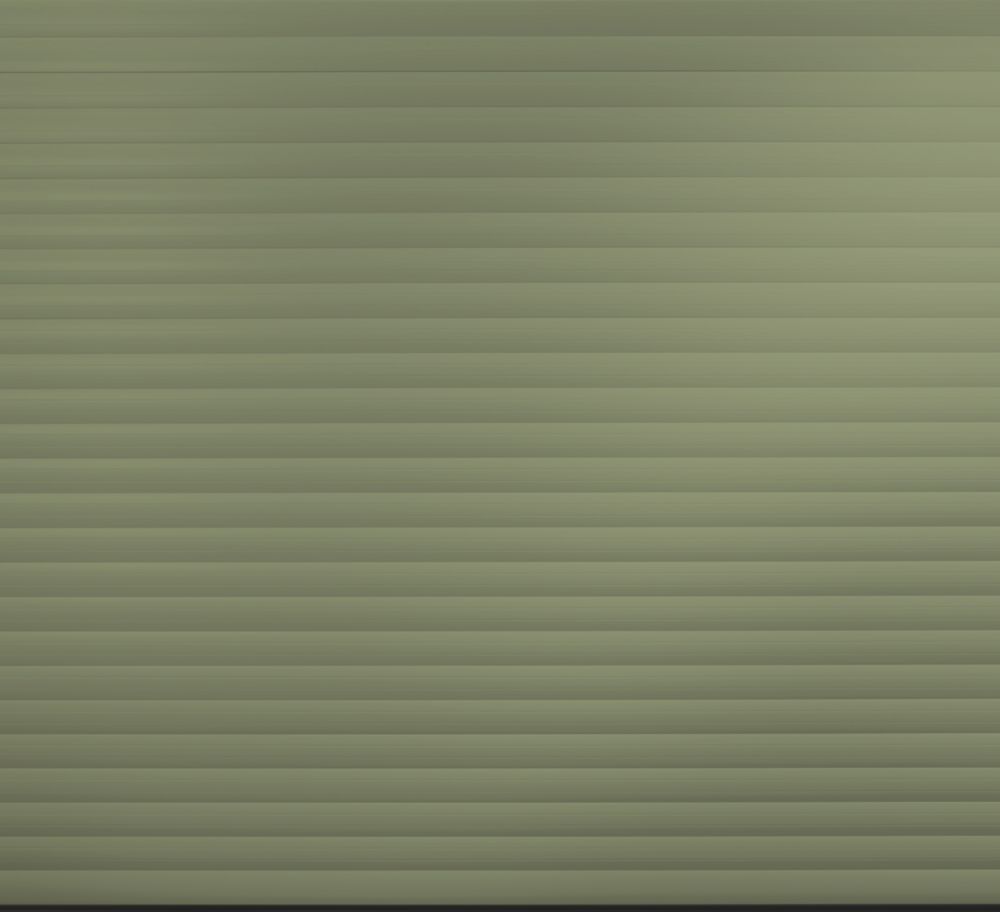 Image of Gliderol 14' 3" x 7' Insulated Aluminium Electric Roller Garage Door Chartwell Green 