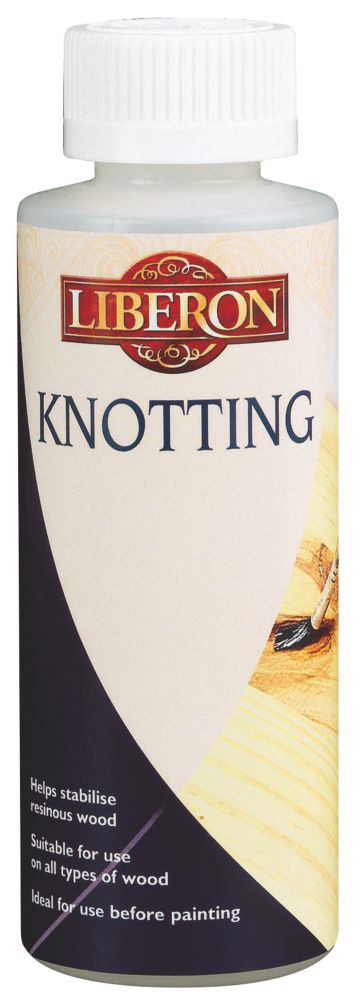 Image of Liberon Knotting Solution Natural Pale 125ml 