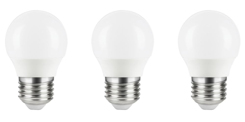Image of LAP ES Mini Globe LED Light Bulb 470lm 4.2W 3 Pack 