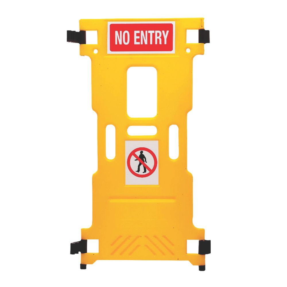 Image of Addgards Supergard Single Add-on Barrier Yellow 550mm 