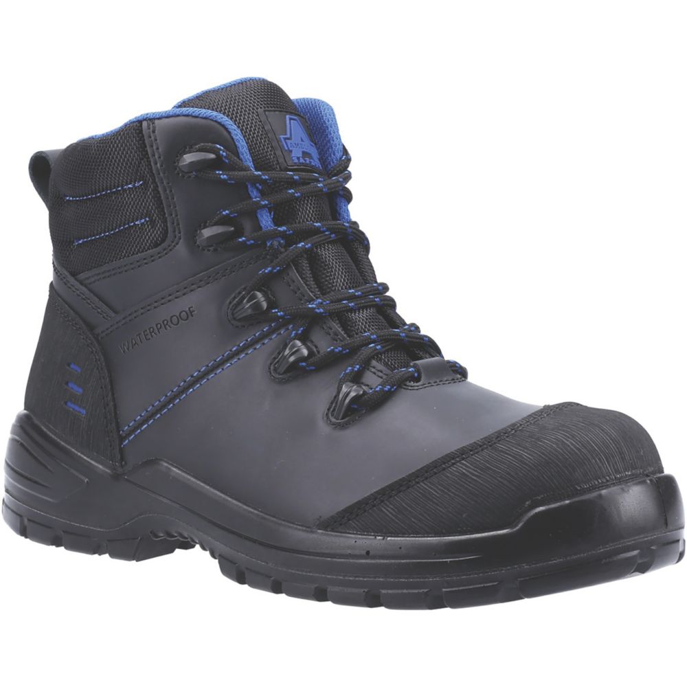 Image of Amblers 308C Metal Free Safety Boots Black Size 12 