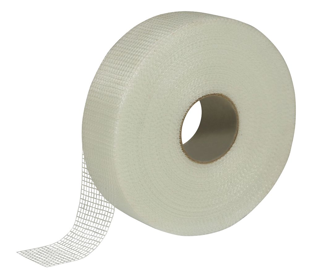Image of Diall Fibreglass Mesh Tape White 90m x 50mm 