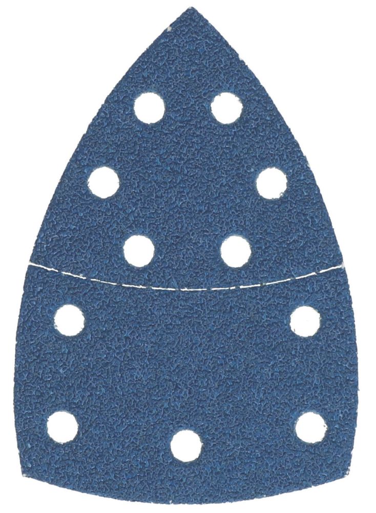 Image of Norton Sanding Sheet Punched 100mm x 150mm 80 Grit 5 Pack 