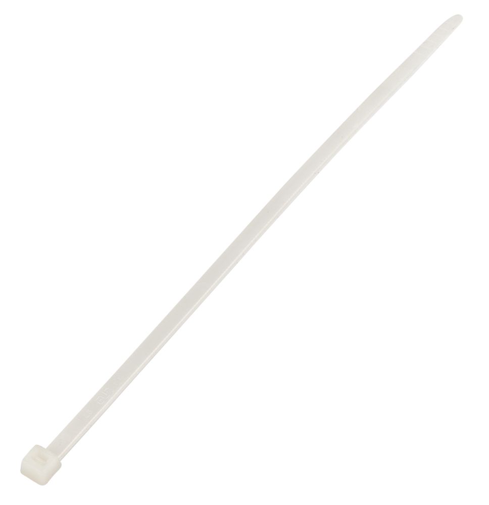 Image of Cable Ties Natural 200mm x 4.5mm 100 Pack 