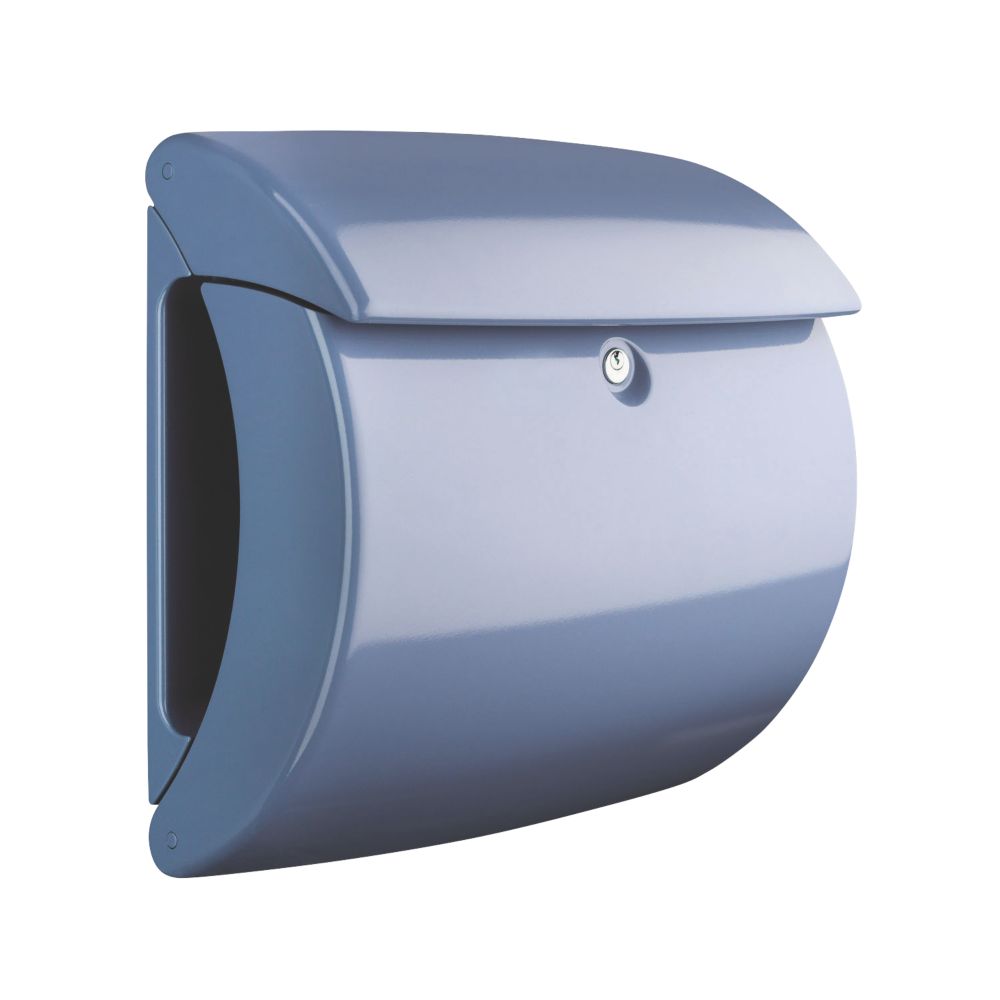 Image of Burg-Wachter Piano Post Box Light Blue Gloss 