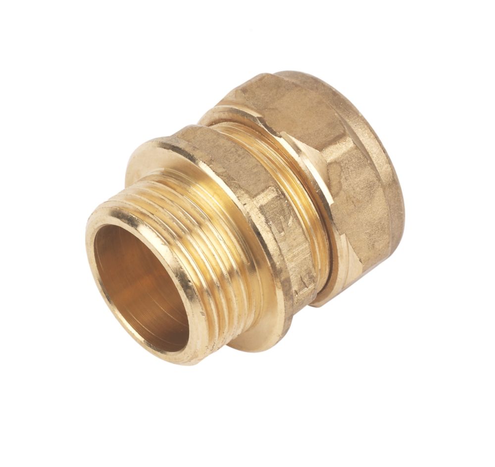 Image of Flomasta Compression Adapting Male Coupler 22mm x 3/4" 