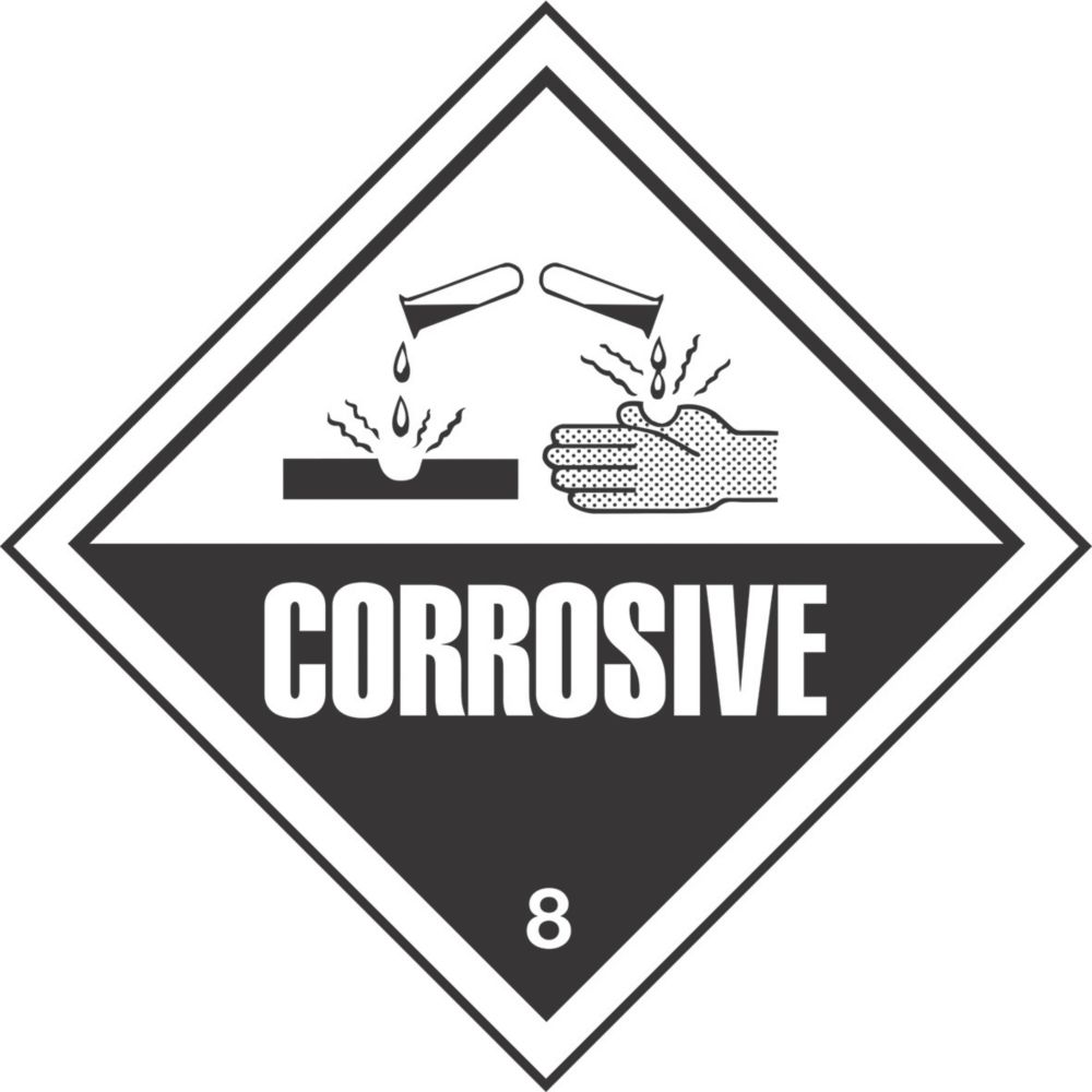 Image of "Corrosive" Diamond 100mm x 100mm 