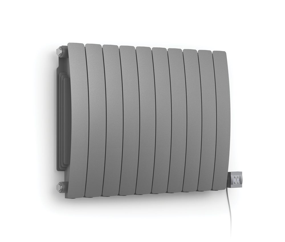 Image of Terma Camber Wall-Mounted Smart Designer Radiator Graphite 1000W 