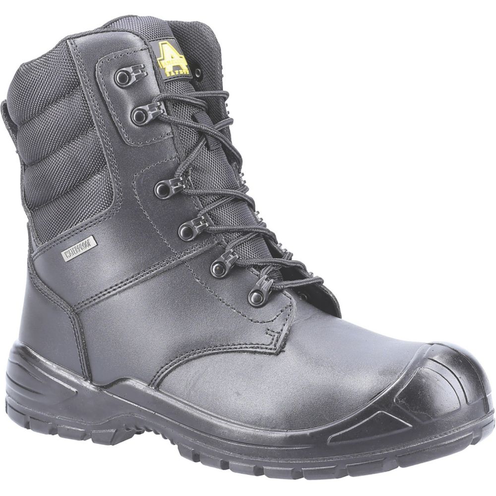 Image of Amblers 240 Safety Boots Black Size 6.5 