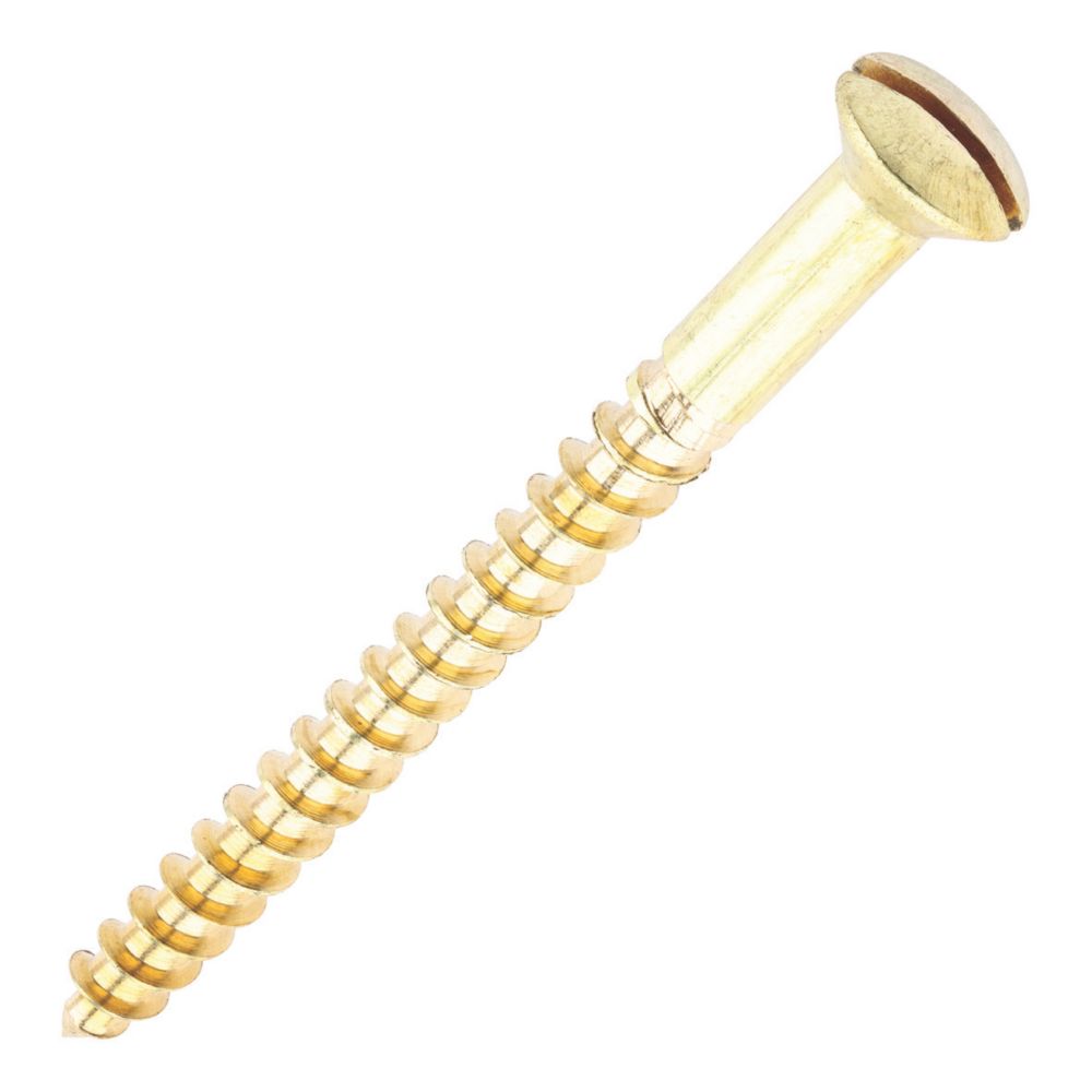 Image of Timco Slotted Countersunk Self-Tapping Wood Screws 8ga x 2" 200 Pack 