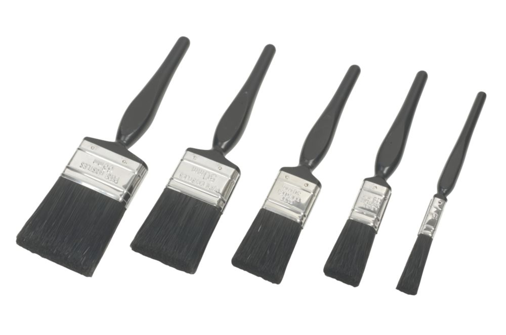 Image of No Nonsense Synthetic Paintbrush Set 5 Piece Set 