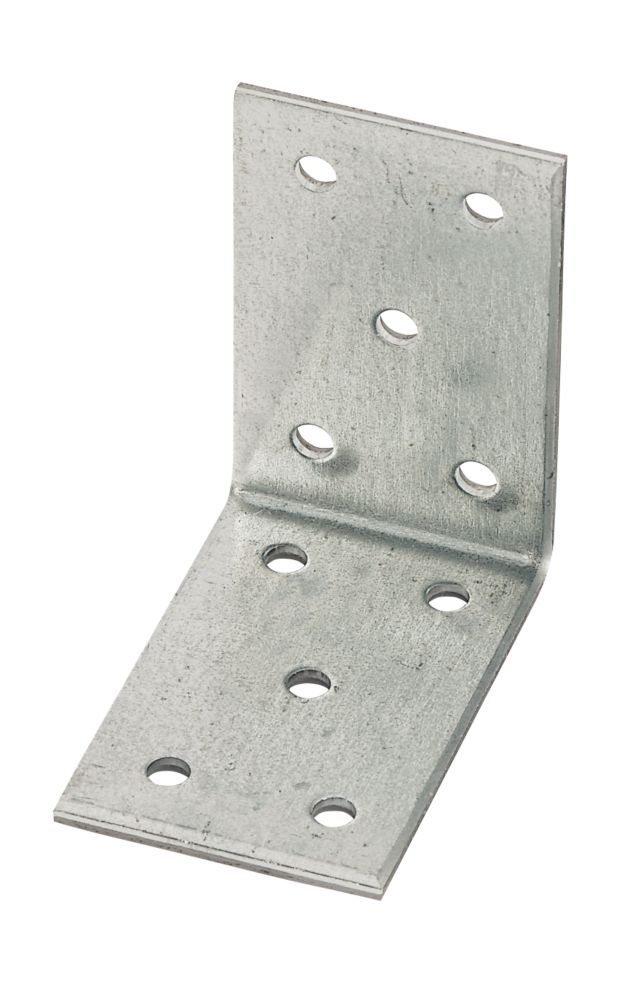 Image of Sabrefix Heavy Duty Angle Brackets Stainless 40mm x 60mm 10 Pack 