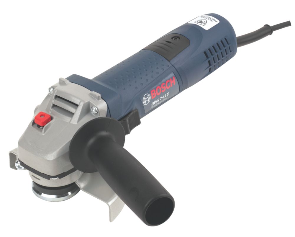Image of Bosch GWS 7-115 720W 4 1/2" Electric Angle Grinder 240V 