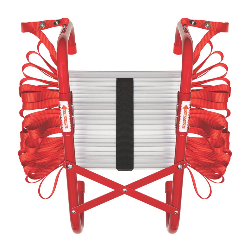 Image of Firechief Aluminium 3-Storey Emergency Escape Ladder 7.3m 