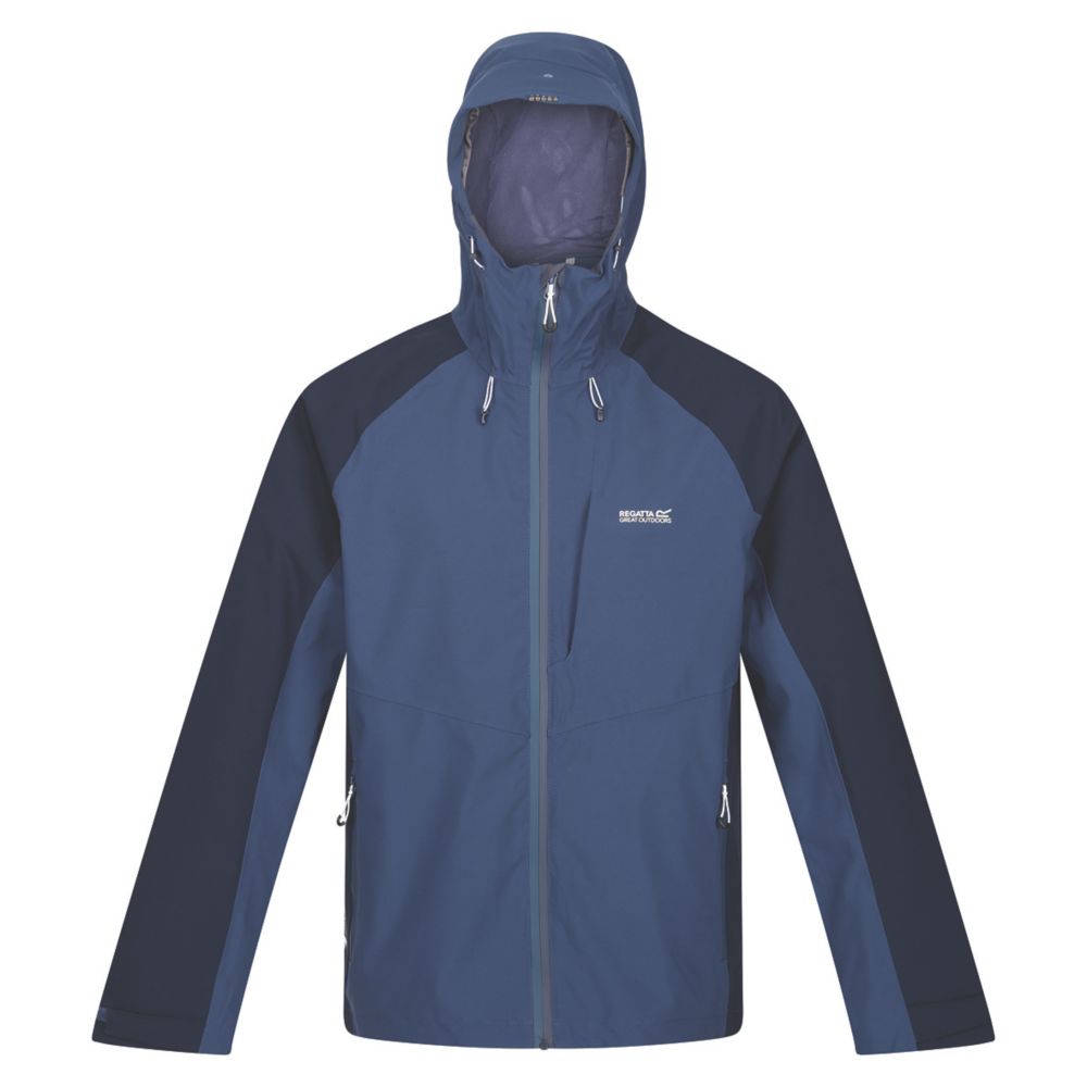 Image of Regatta Britedale Waterproof Shell Jacket Admiral/Navy Small Size 37 1/2" Chest 
