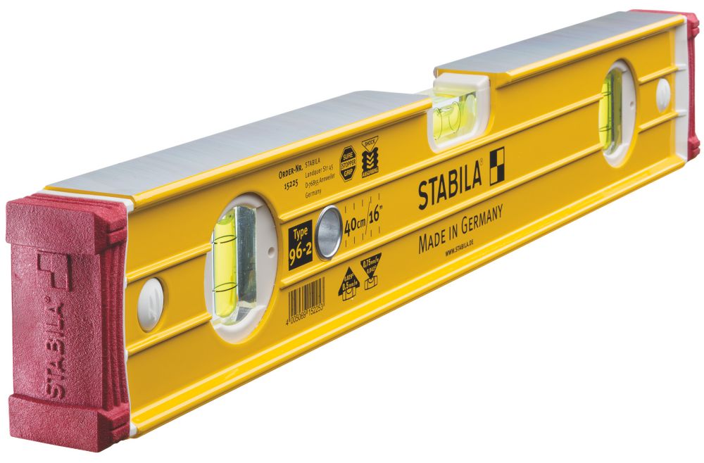 Image of Stabila 96-2 Spirit Level 16" 