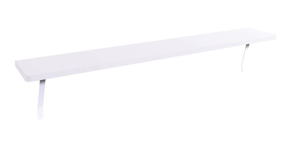 Image of RB UK White Matte Radiator Shelf 1200mm x 150mm x 18mm 