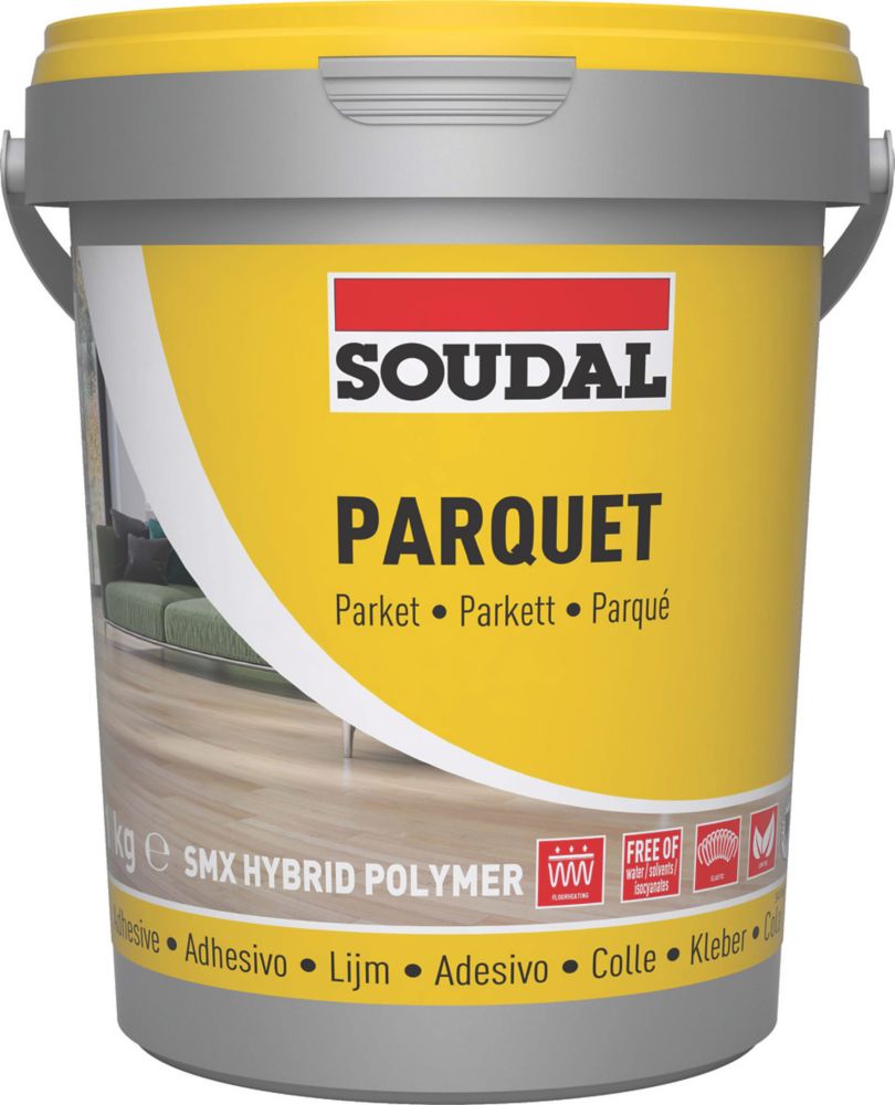 Image of Soudal Hybrid Parquet Flooring Adhesive 1kg 