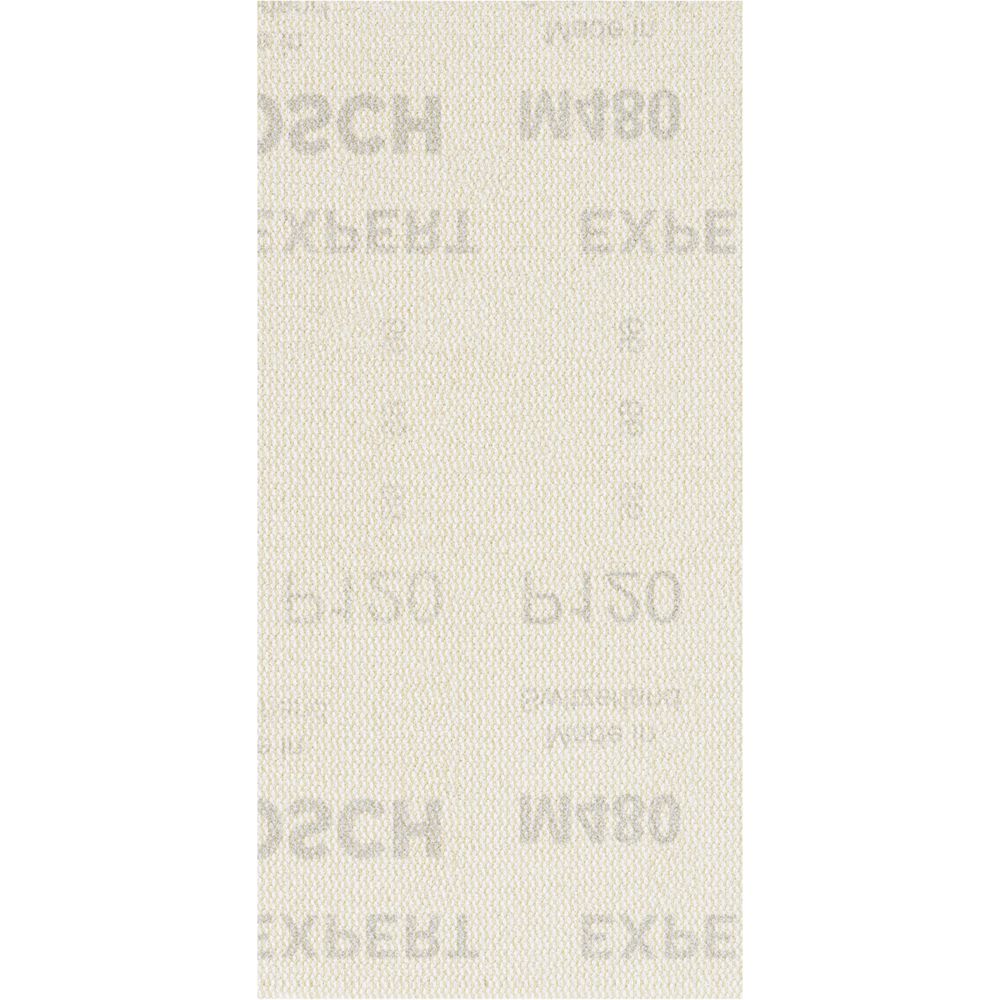 Image of Bosch Expert M480 Sanding Net Mesh 186mm x 93mm 120 Grit 50 Pack 