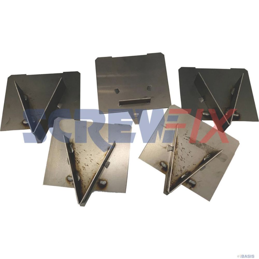 Image of Worcester Bosch 87161209390 SLPJ 15/19 SET OF V-BAFFLES 