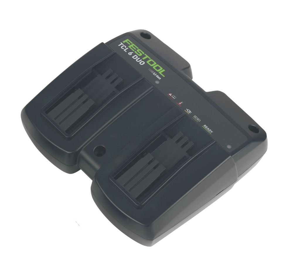 Image of Festool TCL 6 Duo 10.8/14.4/18V Li-Ion Airstream Li-High Power Dual Rapid Charger 