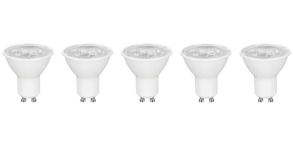 Image of LAP 0324786531 GU10 LED Light Bulb 345lm 3.6W 5 Pack 