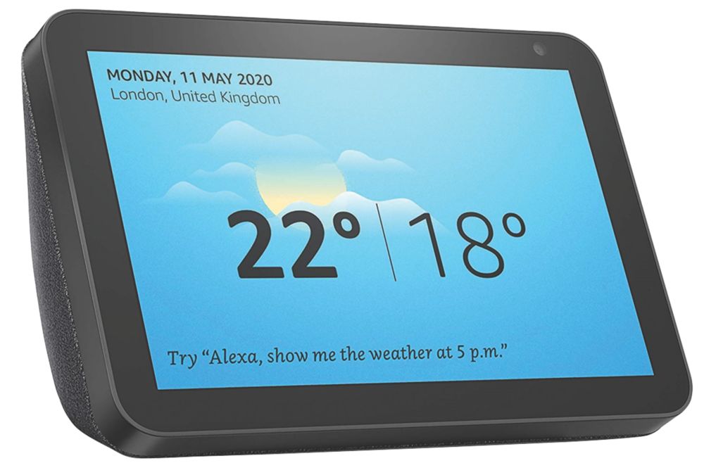 Image of Amazon Echo Show 8 8" Smart Assistant Charcoal 