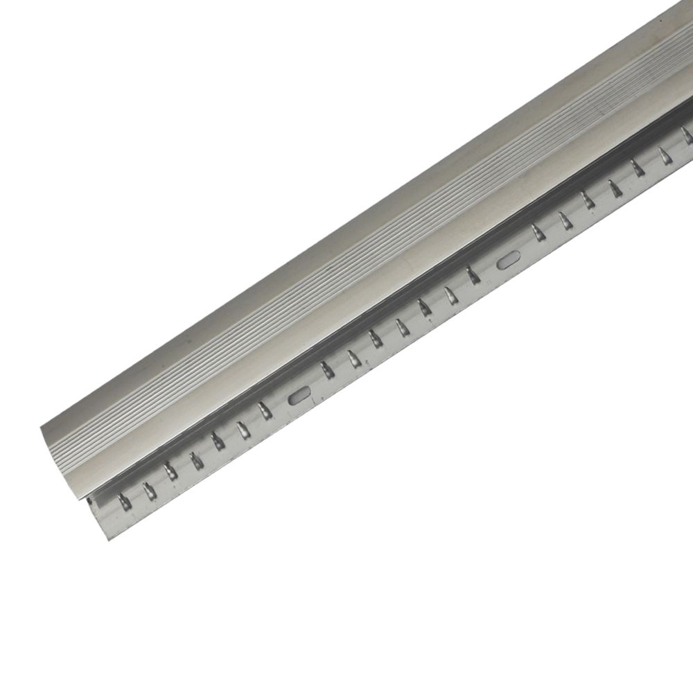 Image of Zig Zag Door Strip Aluminium 0.9m x 42mm 