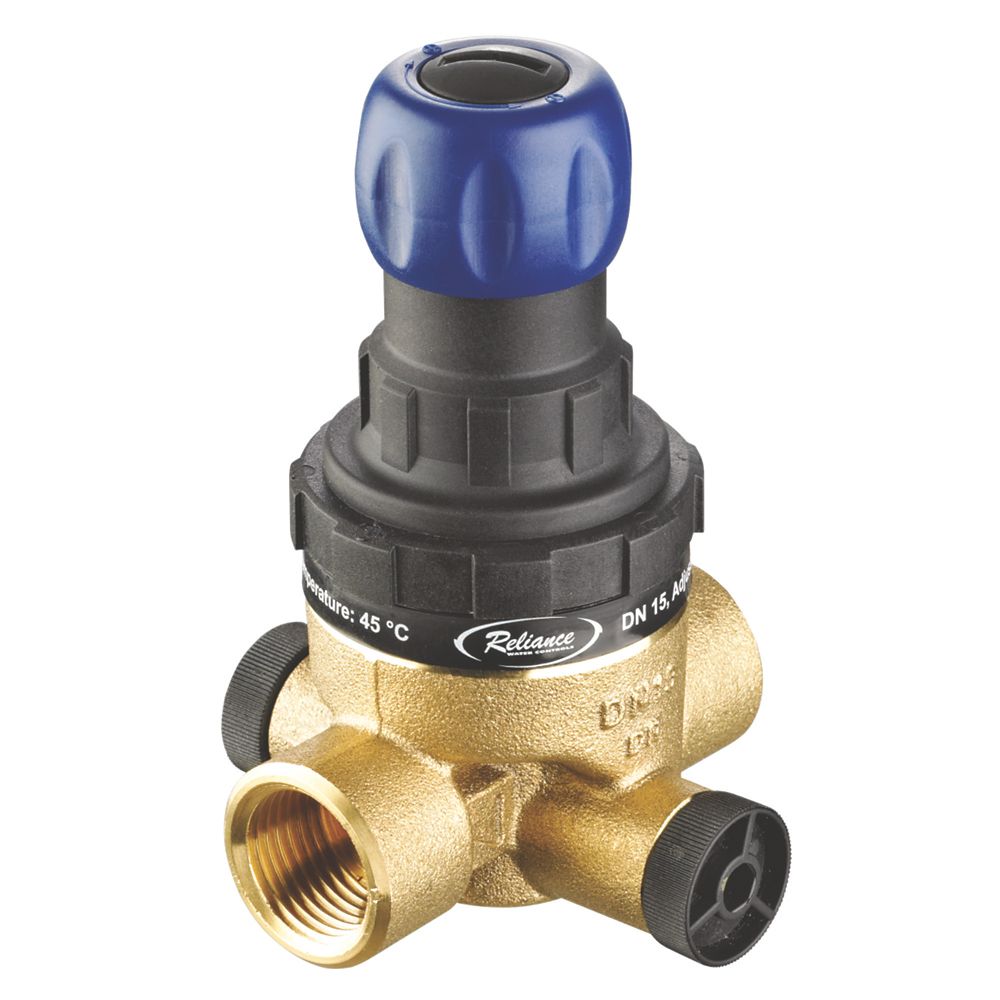 Image of Reliance Valves 312 Compact Pressure Relief Valve Female 1.5-6.0bar 1/2" x 1/2" 