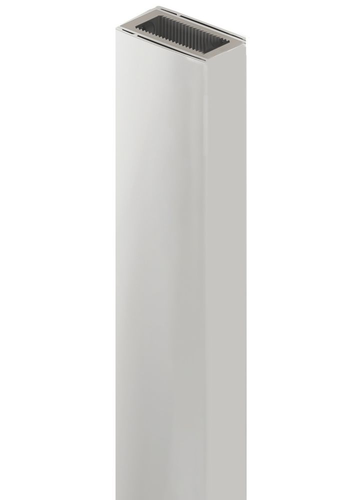 Image of Triton Fast Fix Chrome Slider Extension Profile 20mm x 1900mm 