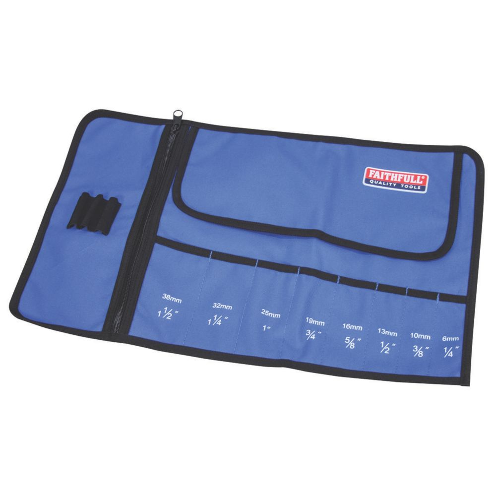 Image of Faithfull 8 Pocket Chisel Storage Roll 12.6" 