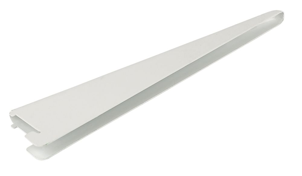 Image of RB UK U-Brackets White 220mm x 13mm 10 Pack 