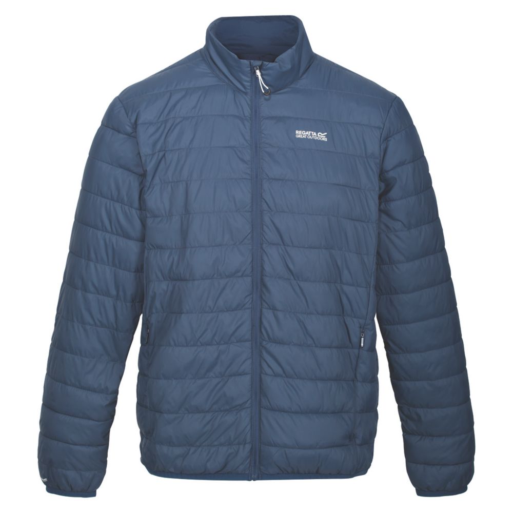 Image of Regatta Hillpack Baffled / Quilted Jacket Moonlight Denim XXX Large 50" Chest 