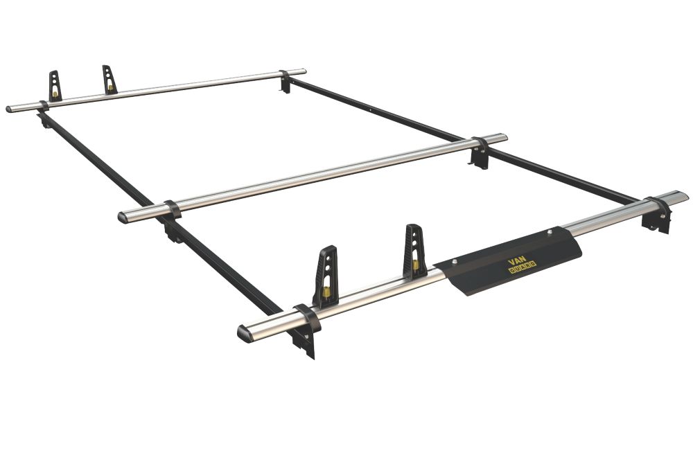 Image of Van Guard VG182-LWB-3 Renault Trafic 2001 - 2014 ULTI Van Roof Bars 1570mm 