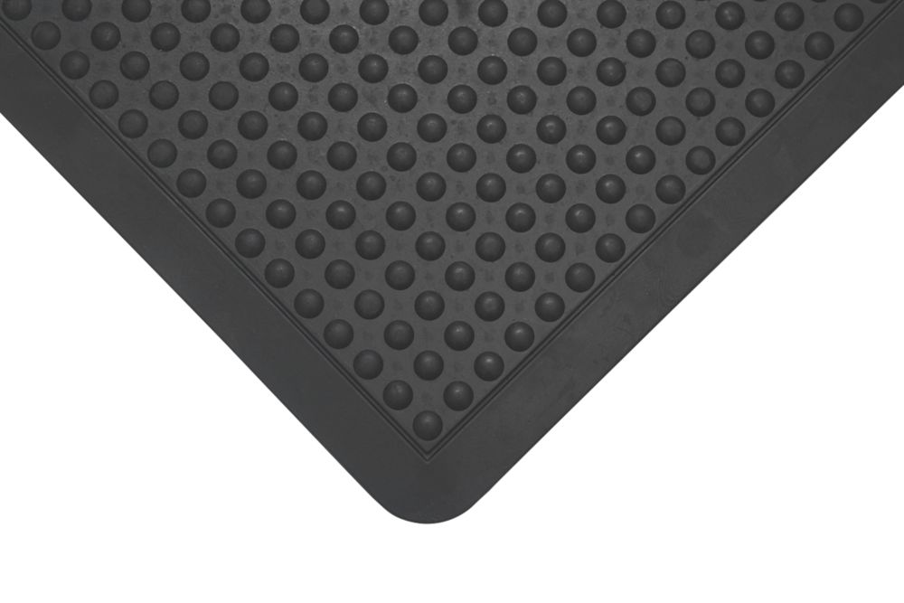Image of COBA Europe Bubblemat Anti-Fatigue Floor Mat Black 0.9m x 0.6m x 14mm 