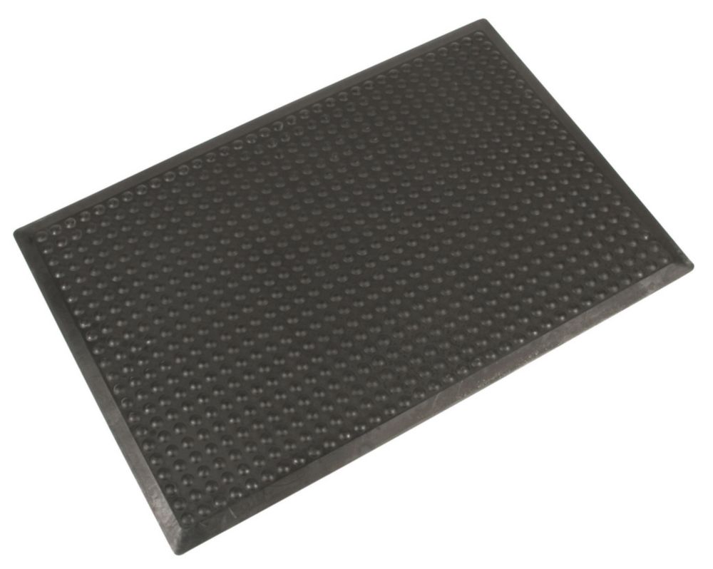 Image of COBA Europe Bubblemat Anti-Fatigue Floor Mat Black 0.9m x 0.6m x 14mm 