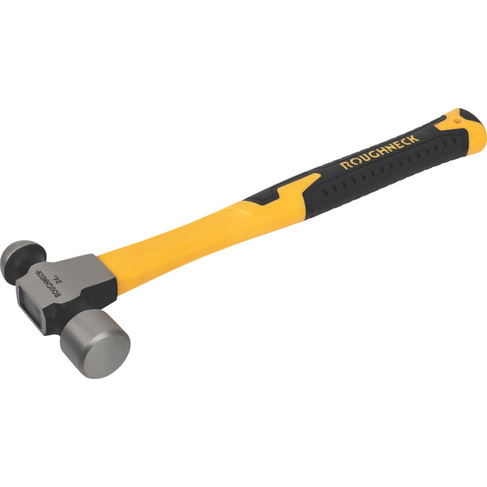 Image of Roughneck 11-154 Fibreglass Ball Pein Hammer 24oz 