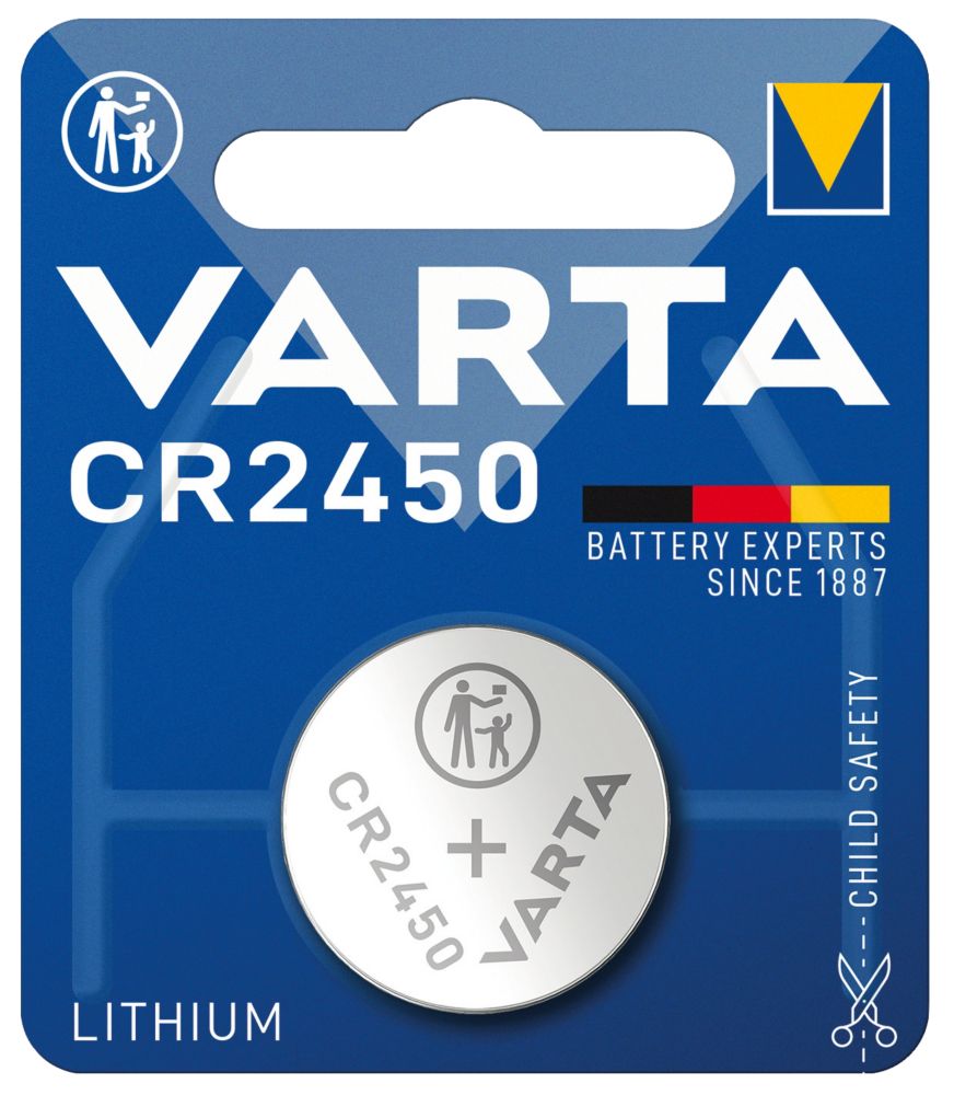 Image of Varta CR2450 Lithium Battery 