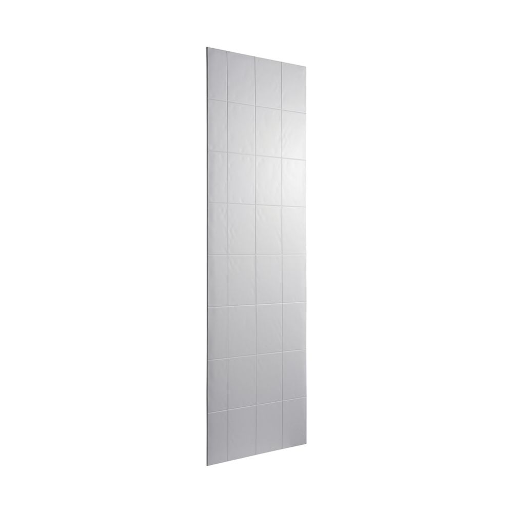 Image of Mira Flight Shower Wall Panel White 735mm x 2010mm x 6mm 